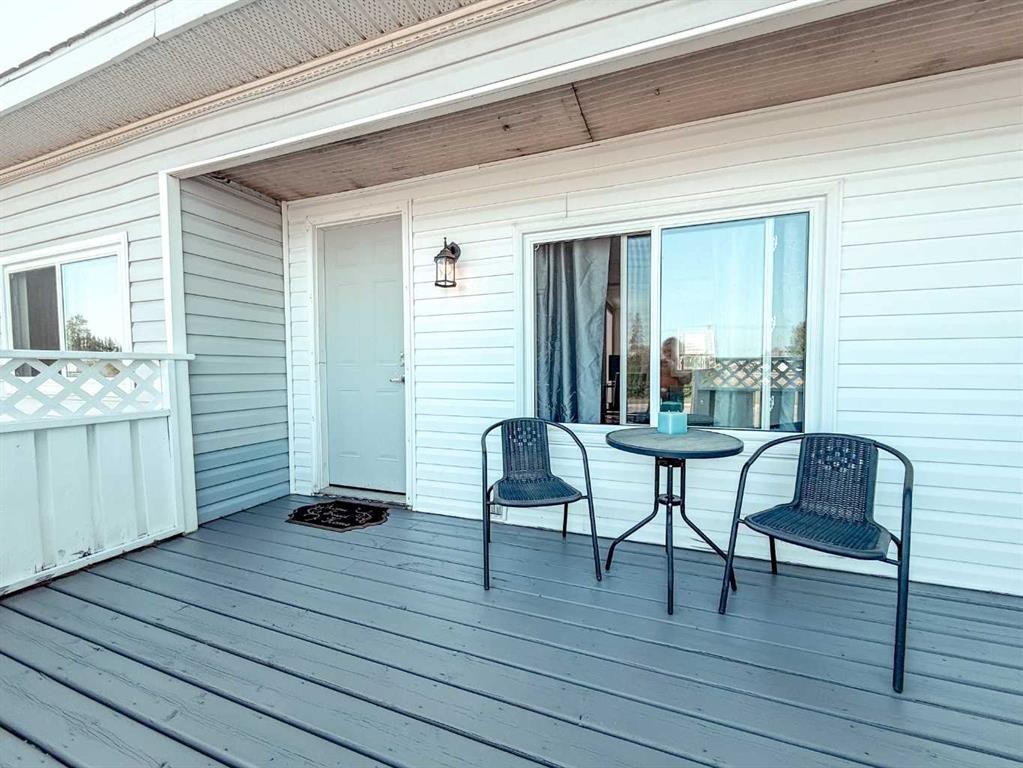 4540 48 Street, Rycroft, AB - Outdoor With Deck Patio Veranda With Exterior