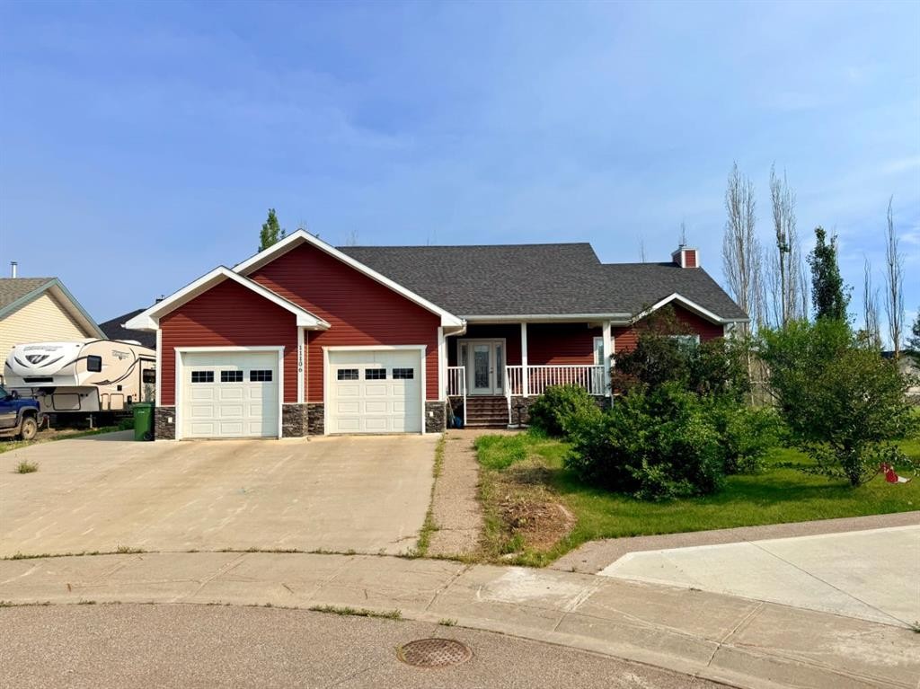 11106 107 Ave, La Crete, AB - Outdoor With Deck Patio Veranda With Facade