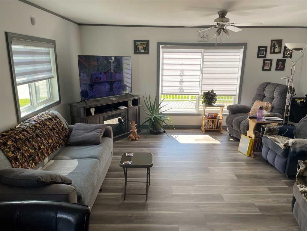 908 6 Avenue, Hines Creek, AB - Indoor Photo Showing Living Room