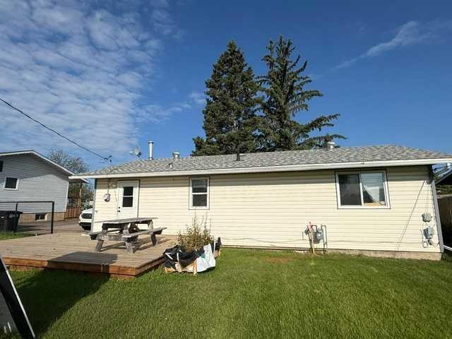 10205 103 Street, High Level, AB - Outdoor With Deck Patio Veranda
