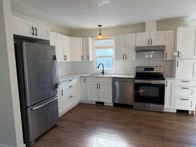 10205 103 Street, High Level, AB - Indoor Photo Showing Kitchen With Stainless Steel Kitchen With Upgraded Kitchen