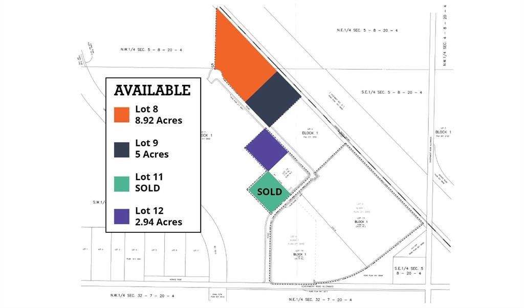 Lot 9-Taylor Park Taylor Park Drive, Rural Lethbridge County, AB