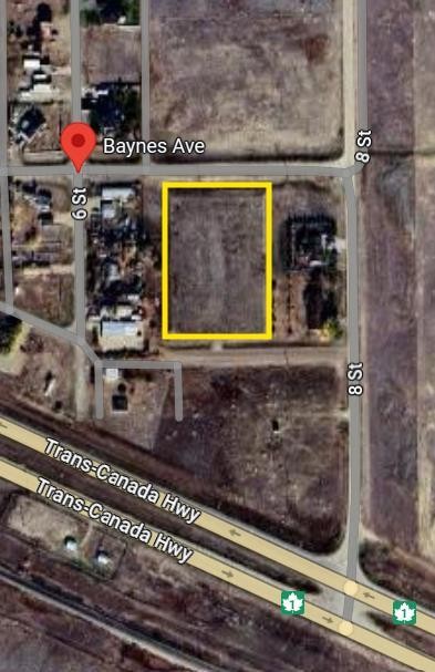 Along Baynes Avenue, Suffield, AB