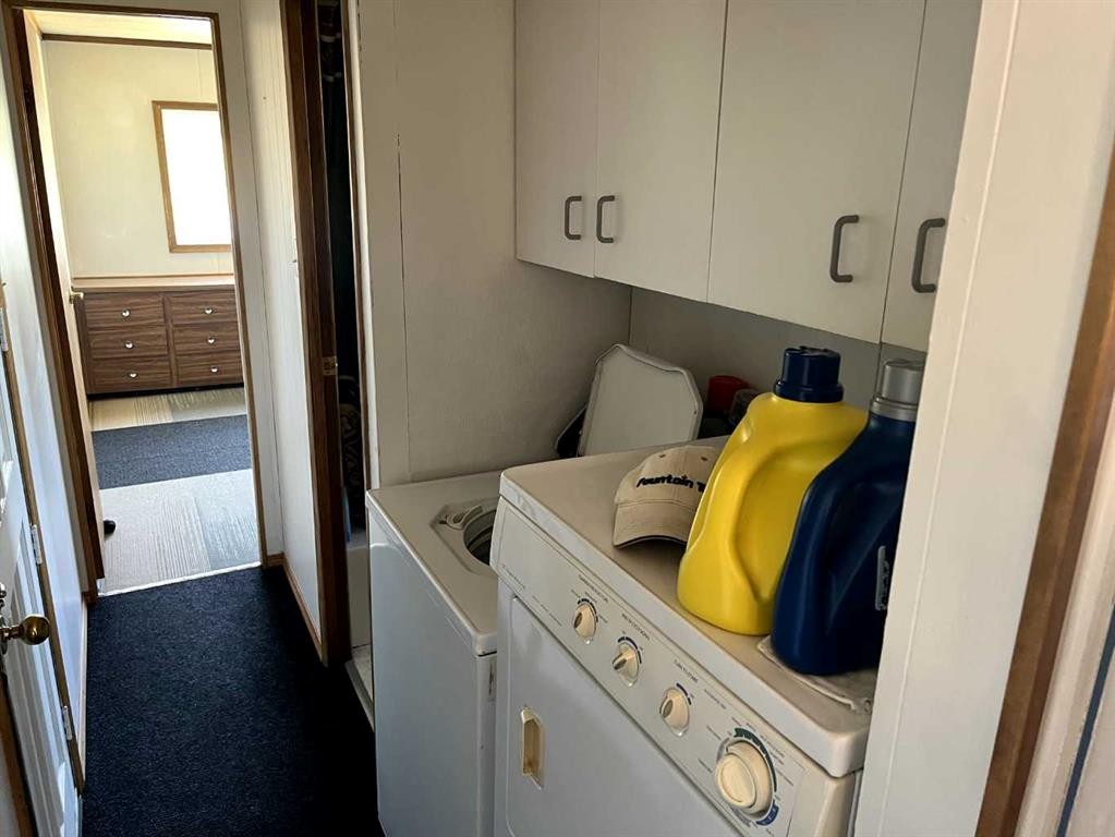 413 4 Street, Suffield, AB - Indoor Photo Showing Laundry Room