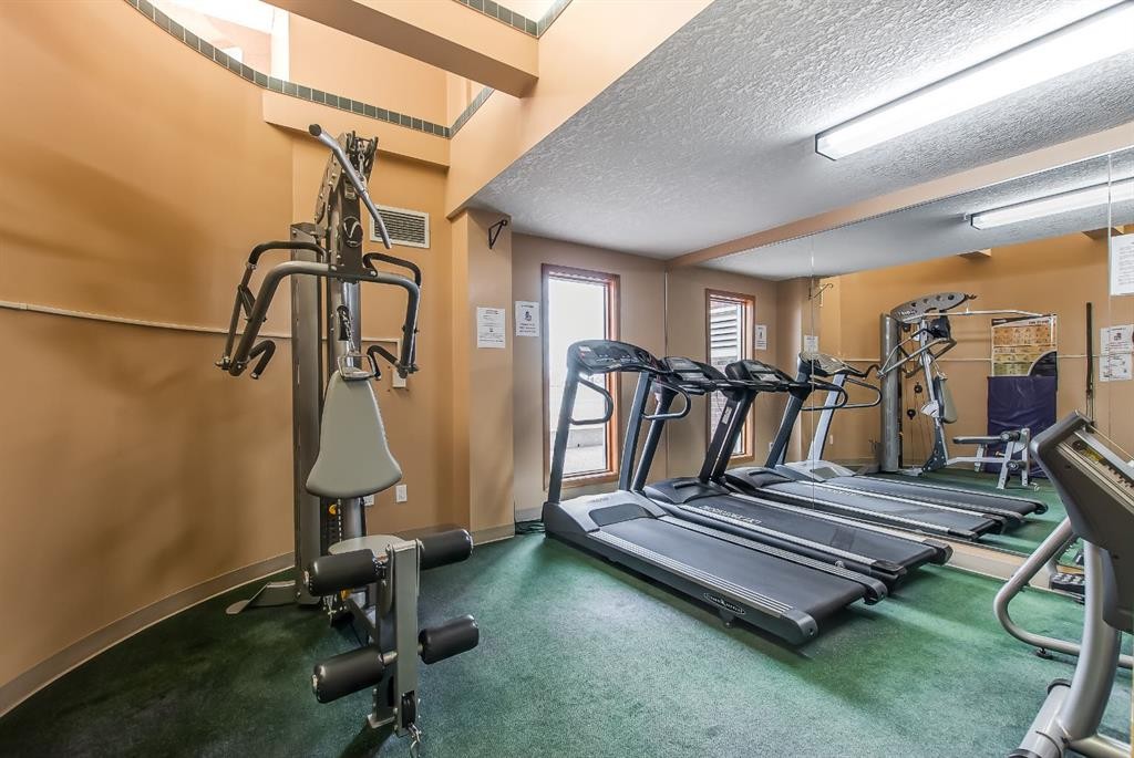 429-1182 Southview Drive Se, Medicine Hat, AB - Indoor Photo Showing Gym Room