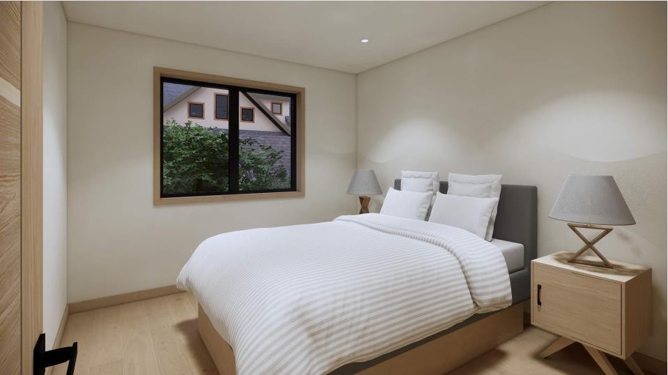 A-713 4Th Street, Canmore, AB - Indoor Photo Showing Bedroom