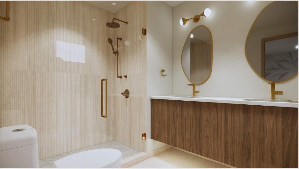 A-713 4Th Street, Canmore, AB - Indoor Photo Showing Bathroom