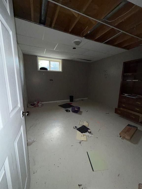 4909 51 Street, Peers, AB - Indoor Photo Showing Basement