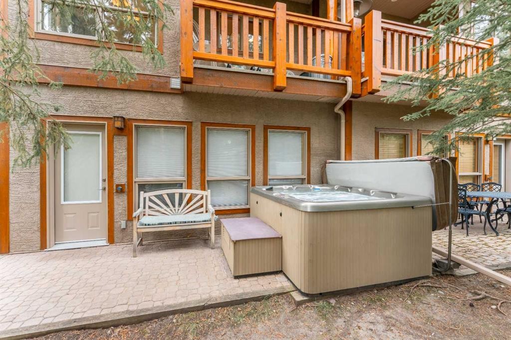 2-300 Eagle Terrace Road, Canmore, AB - Outdoor With Balcony With Exterior