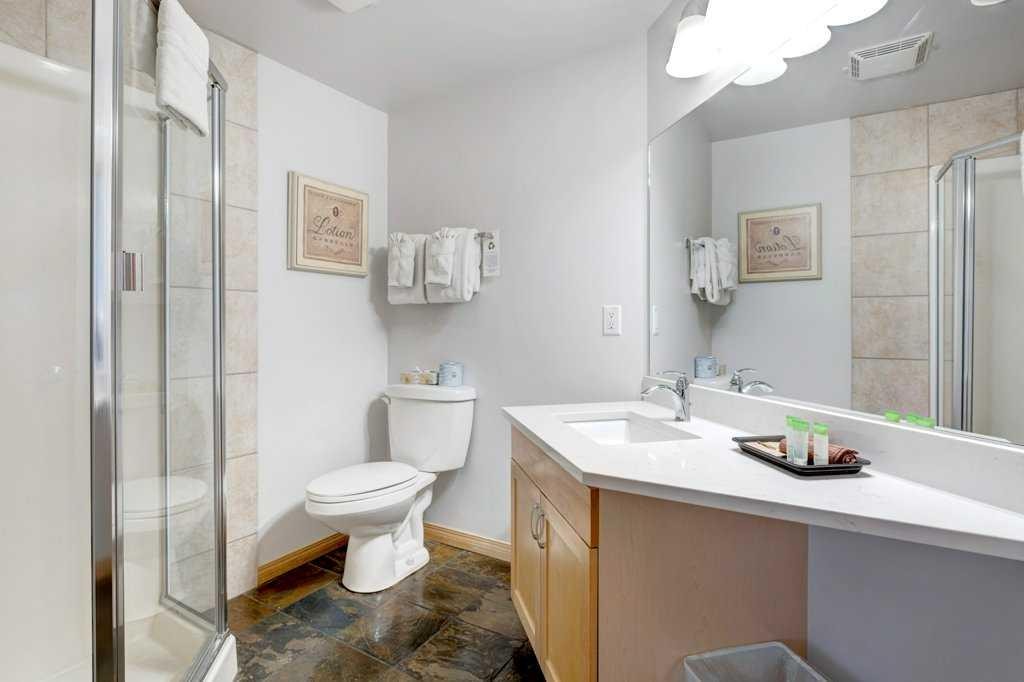 204-1151 Sidney Street, Canmore, AB - Indoor Photo Showing Bathroom