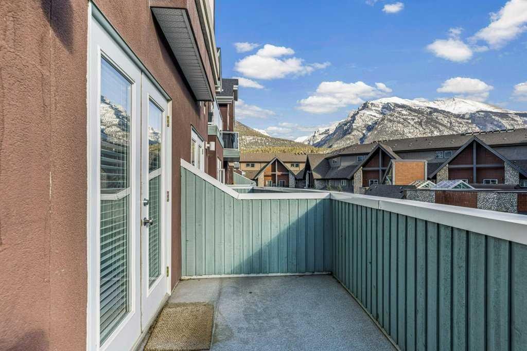 306-1151 Sidney Street, Canmore, AB - Outdoor With Balcony