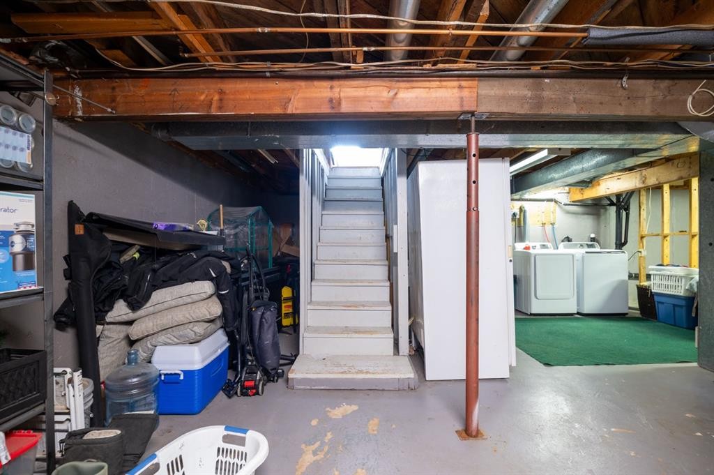 5204 51 Avenue, Colinton, AB - Indoor Photo Showing Basement