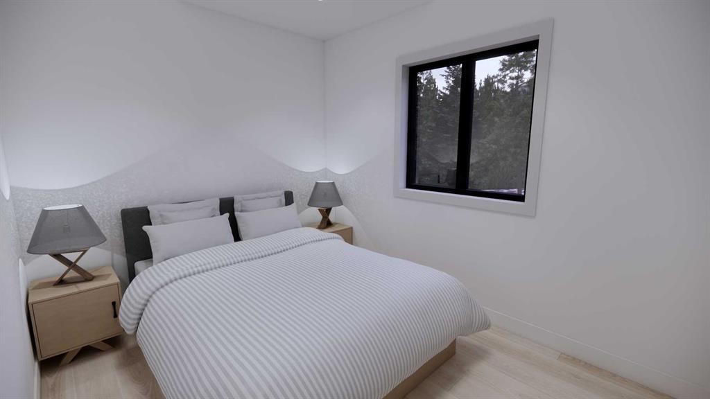 2-418 Muskrat Street, Banff, AB - Indoor Photo Showing Bedroom