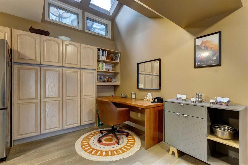 36 Antelope Lane, Banff, AB - Indoor Photo Showing Office