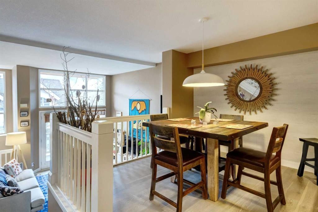 36 Antelope Lane, Banff, AB - Indoor Photo Showing Dining Room