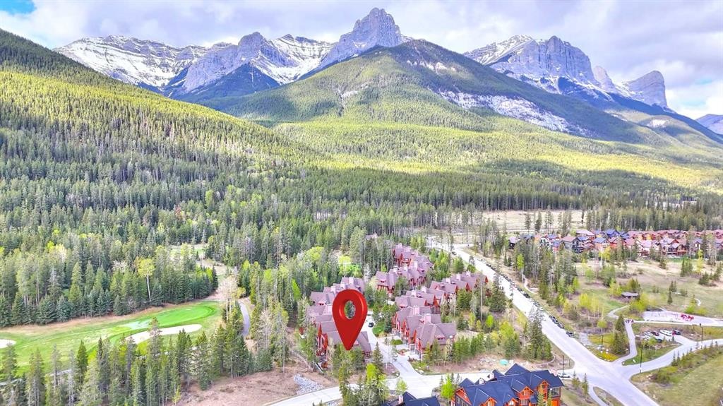 1-101 Armstrong Place, Canmore, AB - Outdoor With View