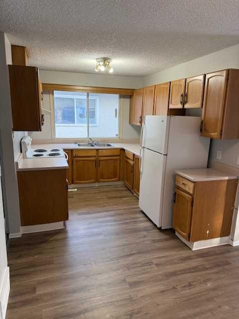 4744 57 Avenue, Whitecourt, AB - Indoor Photo Showing Kitchen With Double Sink