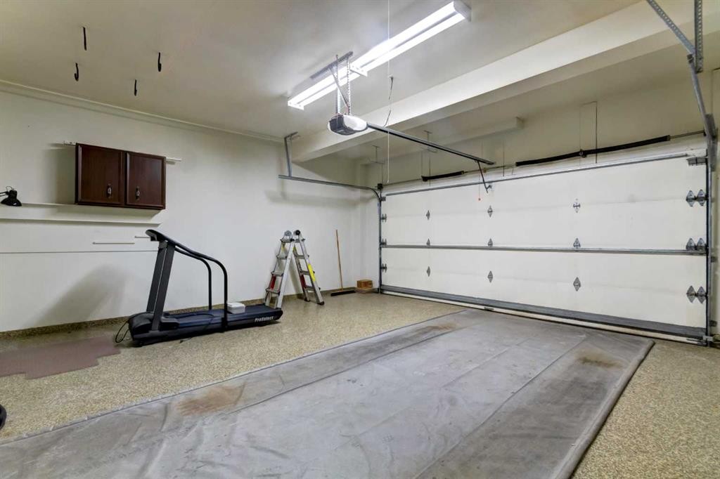 13 Antelope Lane, Banff, AB - Indoor Photo Showing Garage