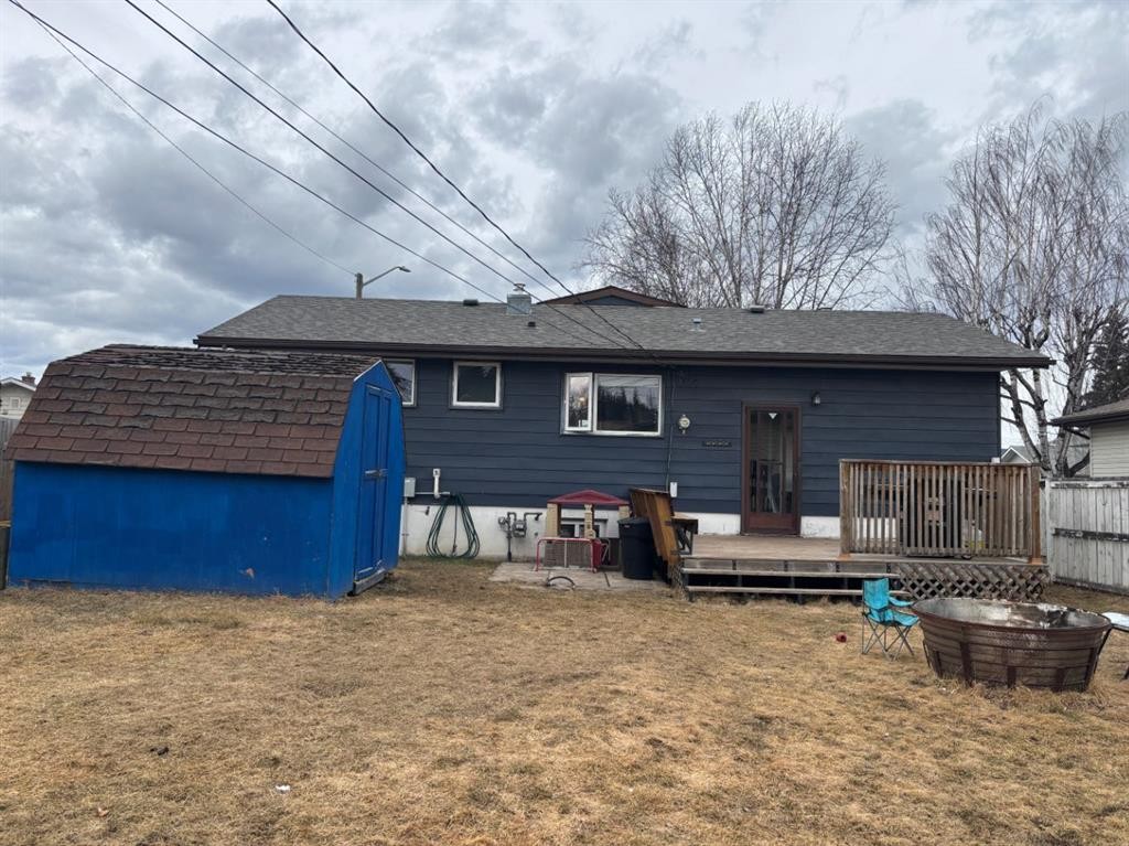 130 Willow Drive, Hinton, AB - Outdoor With Deck Patio Veranda