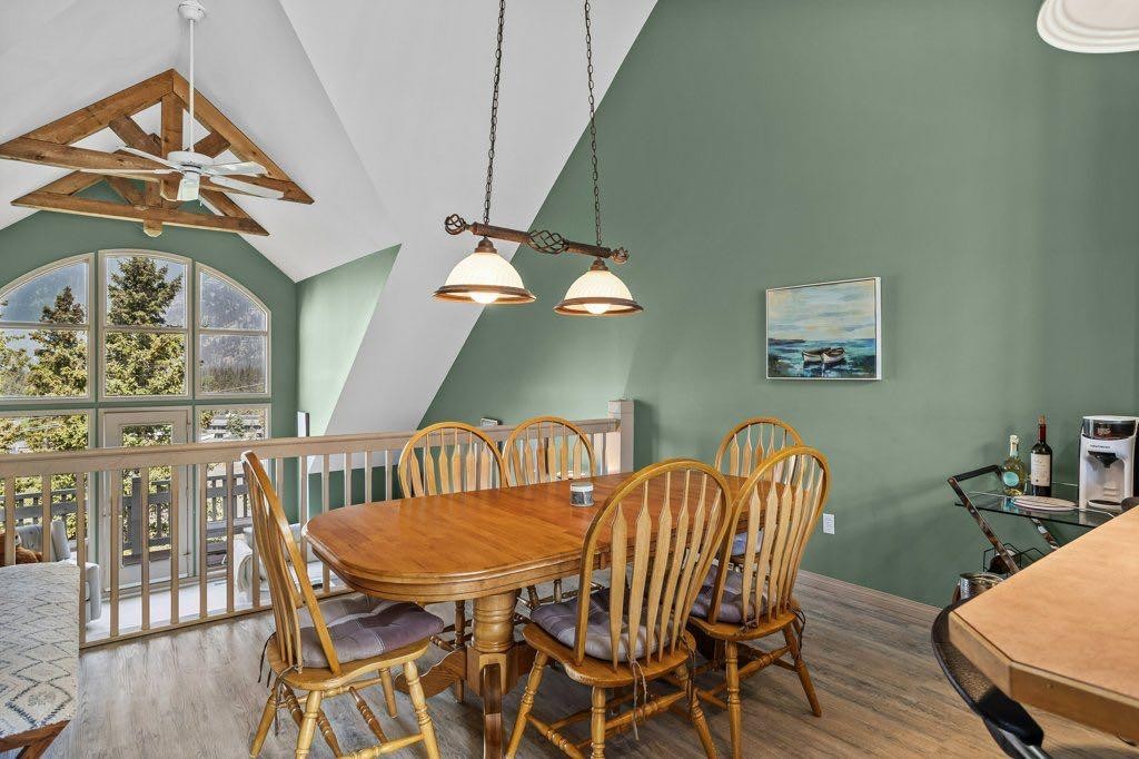 14 Antelope Lane, Banff, AB - Indoor Photo Showing Dining Room
