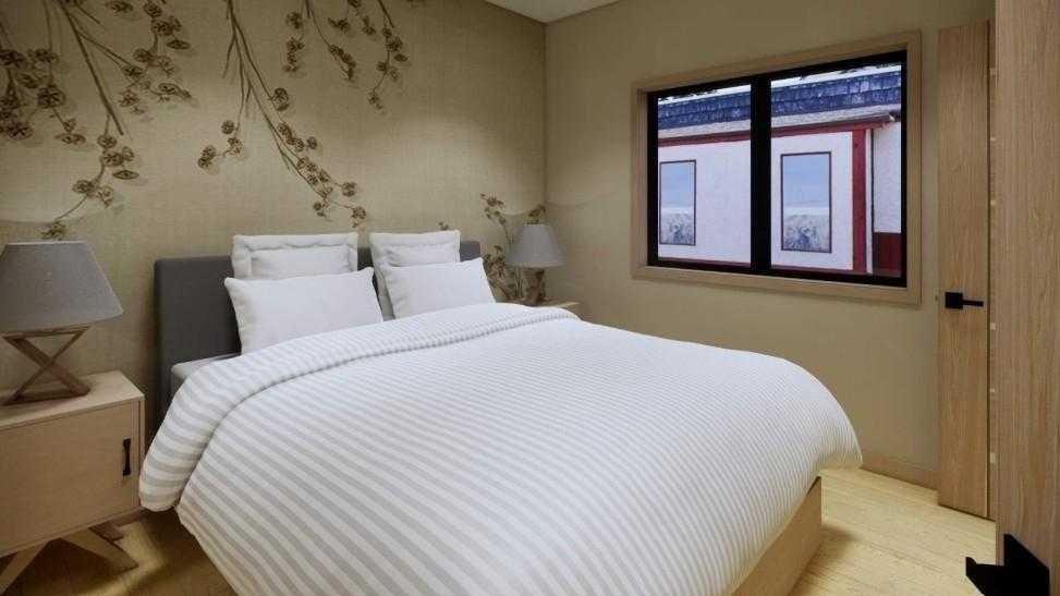 713B 4Th Street, Canmore, AB - Indoor Photo Showing Bedroom