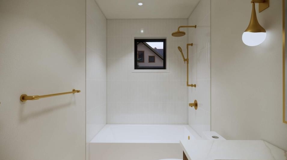 713A 4Th Street, Canmore, AB - Indoor Photo Showing Bathroom