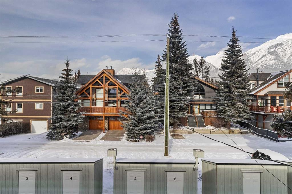 4-630 3Rd Street, Canmore, AB - Outdoor