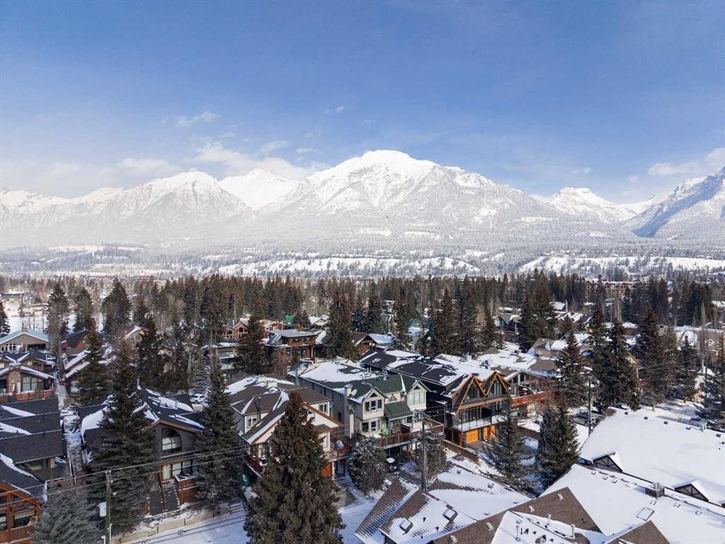 4-630 3Rd Street, Canmore, AB - Outdoor With View