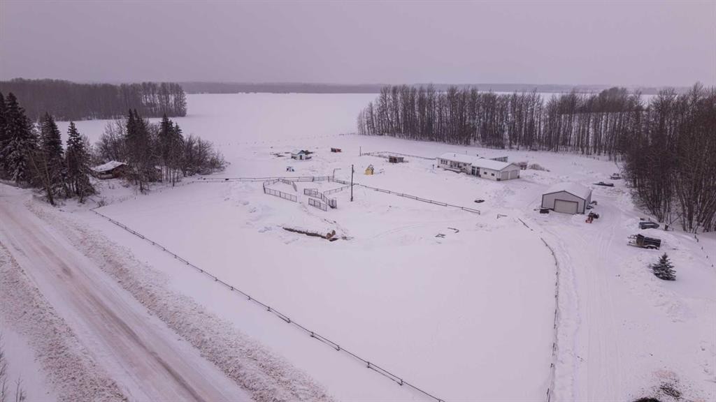74120 100 Range Road, Kinuso, AB - Outdoor With Body Of Water With View