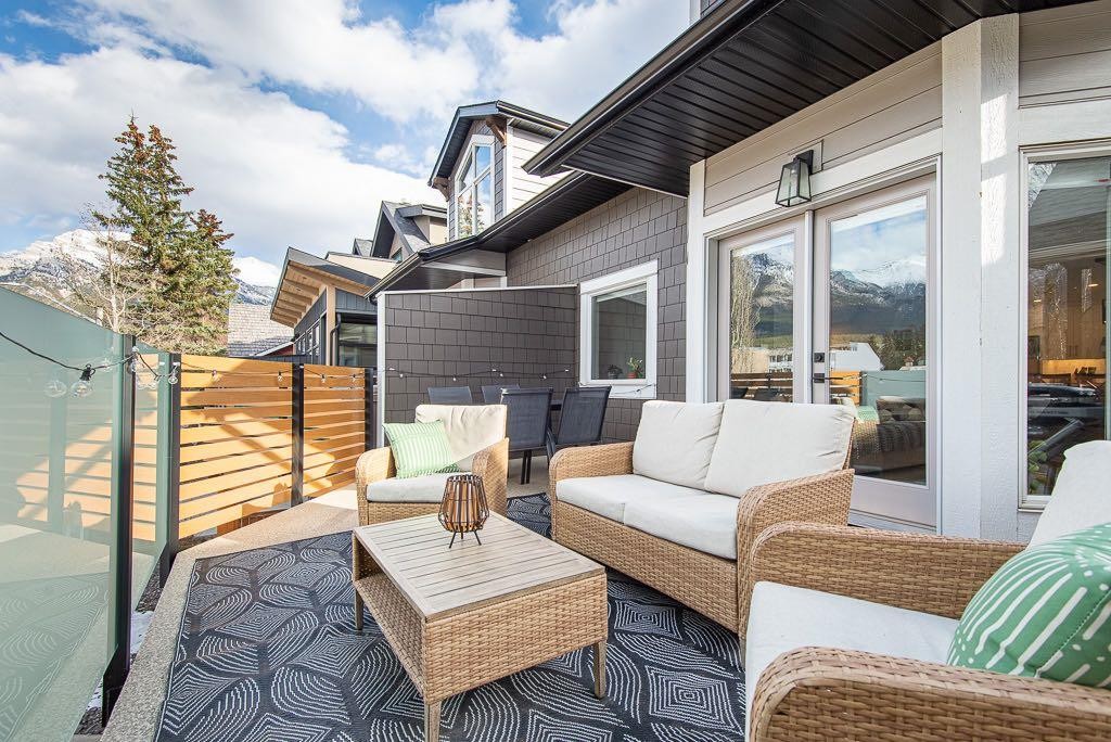2-729 7Th, Canmore, AB - Outdoor With Deck Patio Veranda With Exterior