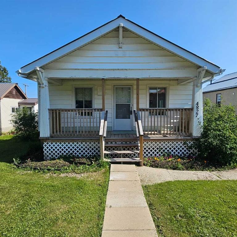 4827 5 Avenue, Edson, AB - Outdoor With Deck Patio Veranda
