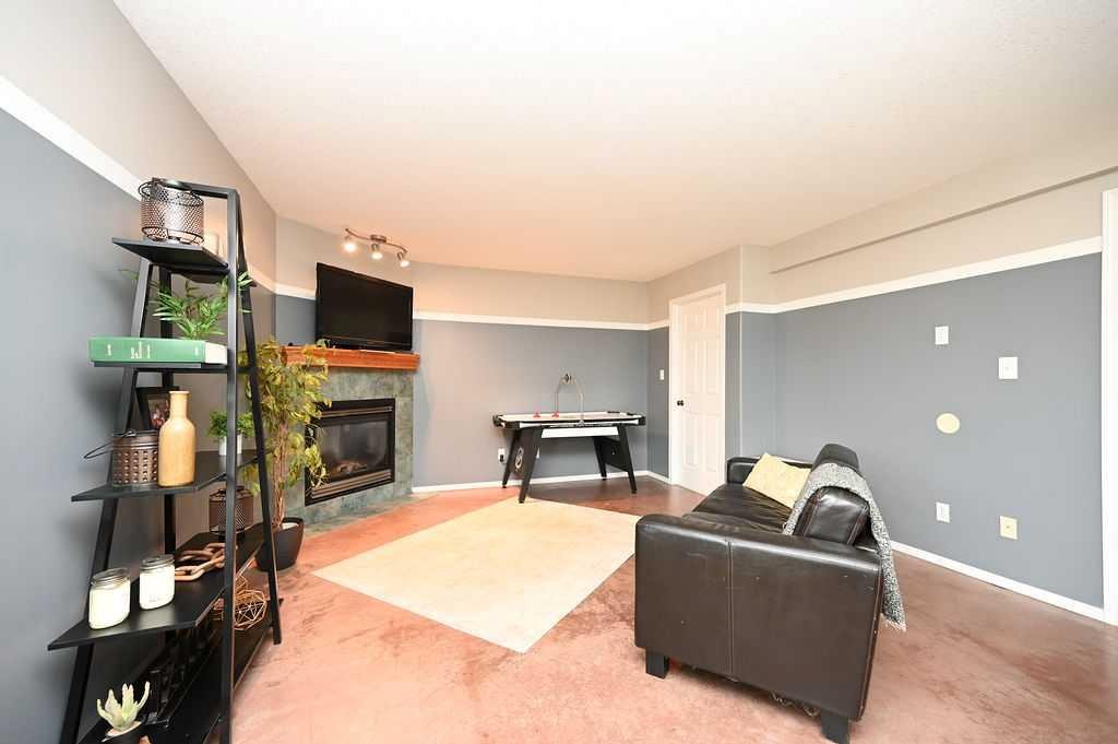 192042 Township Road 665, Athabasca, AB - Indoor Photo Showing Living Room With Fireplace