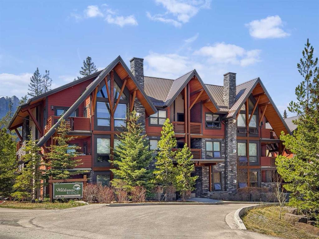 302-2100A Stewart Creek Drive, Canmore, AB - Outdoor With Facade