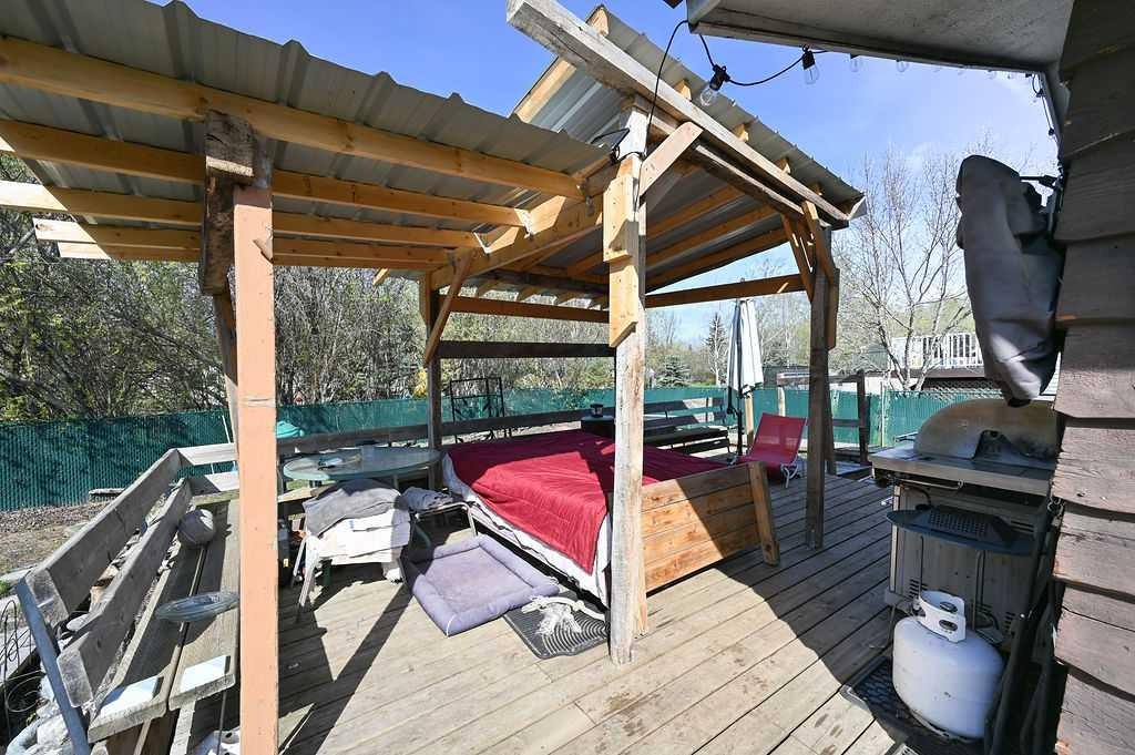 146 Sunrise Drive, South Baptiste, AB - Outdoor With Deck Patio Veranda