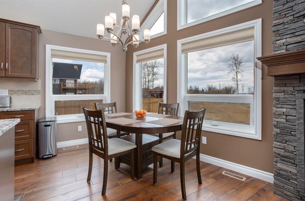 # 219 162 Peace River Avenue, Joussard, AB - Indoor Photo Showing Dining Room