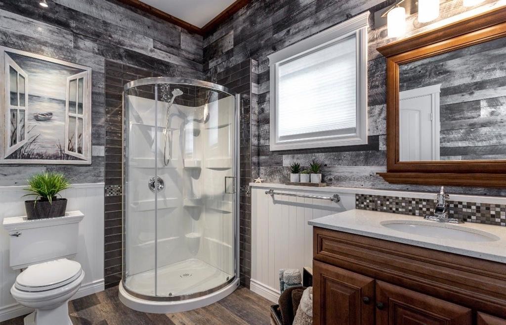 # 219 162 Peace River Avenue, Joussard, AB - Indoor Photo Showing Bathroom