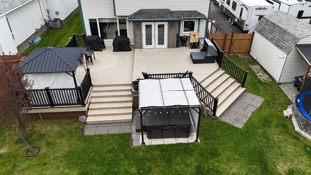 150 Hallam Drive, Hinton, AB - Outdoor With Deck Patio Veranda With Exterior