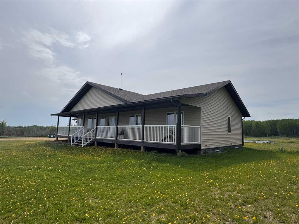 652028 Range Road 243, Athabasca, AB - Outdoor With Deck Patio Veranda