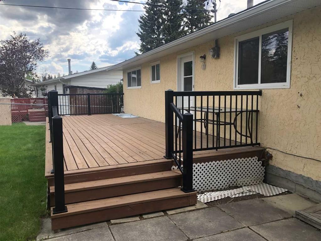 132 Lodgepole Drive, Hinton, AB - Outdoor With Deck Patio Veranda With Exterior