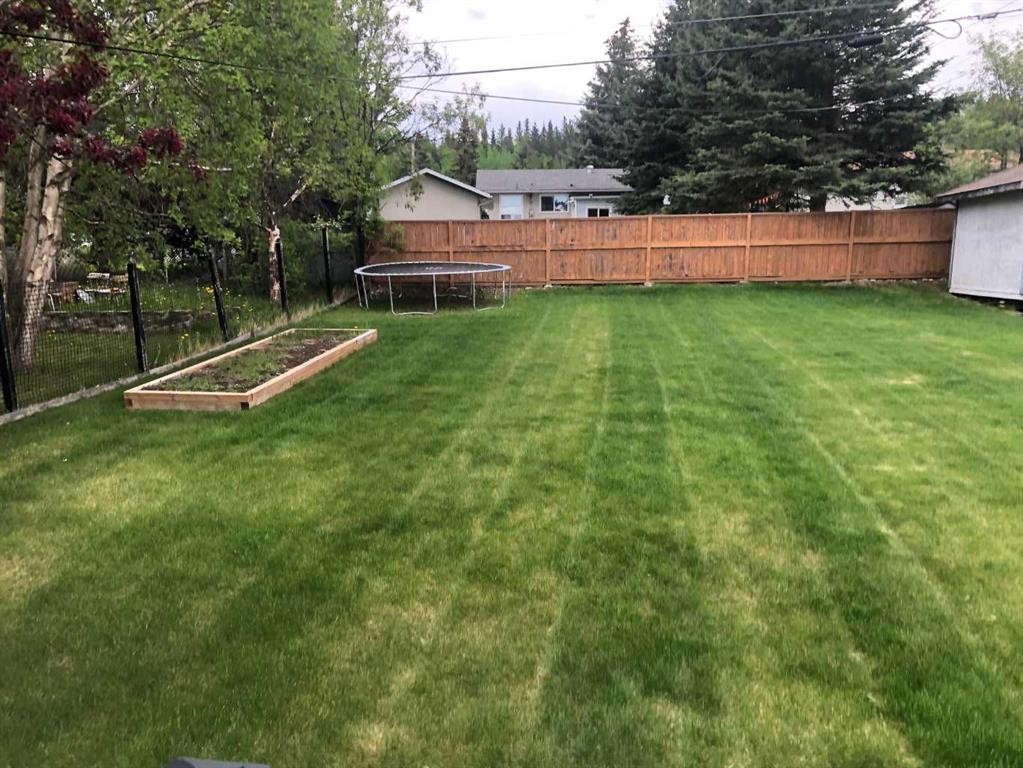 132 Lodgepole Drive, Hinton, AB - Outdoor With Backyard