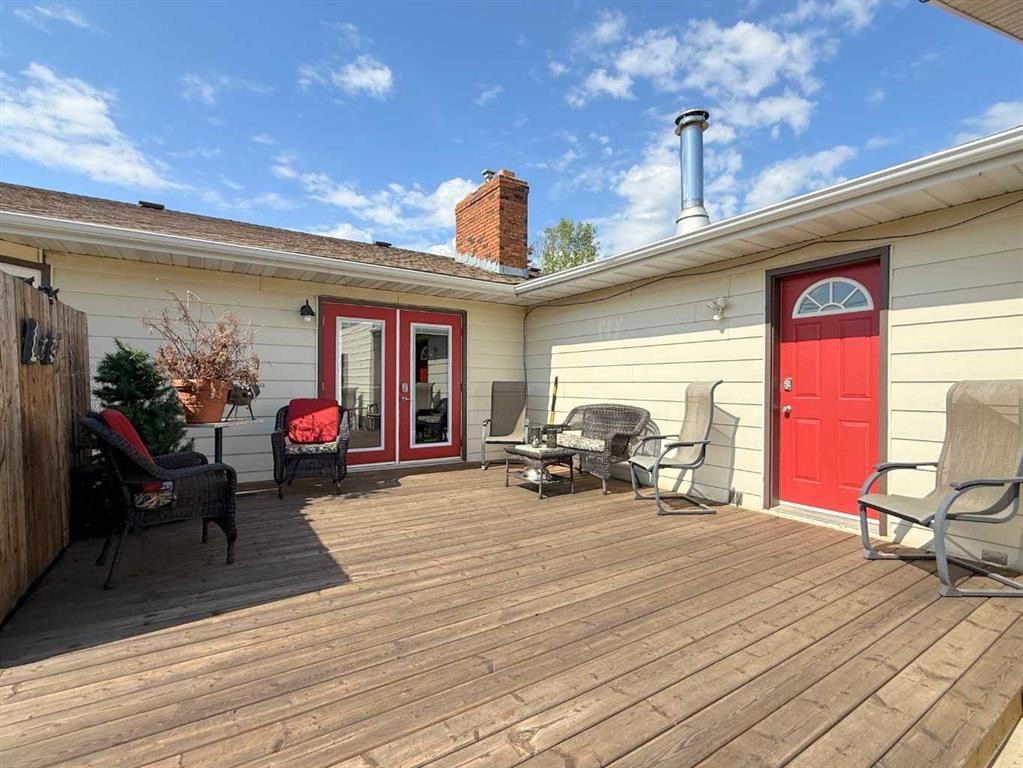 5301 Birch Crescent, Boyle, AB - Outdoor With Deck Patio Veranda With Exterior