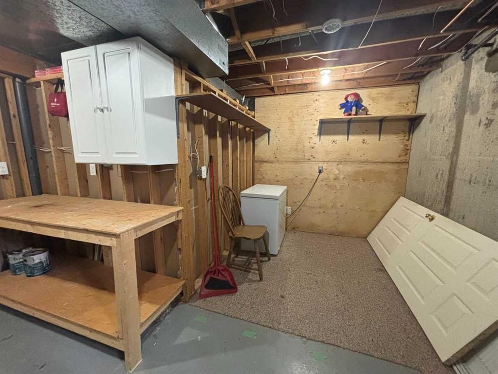 45A Kallbom Crescent, Whitecourt, AB - Indoor Photo Showing Basement