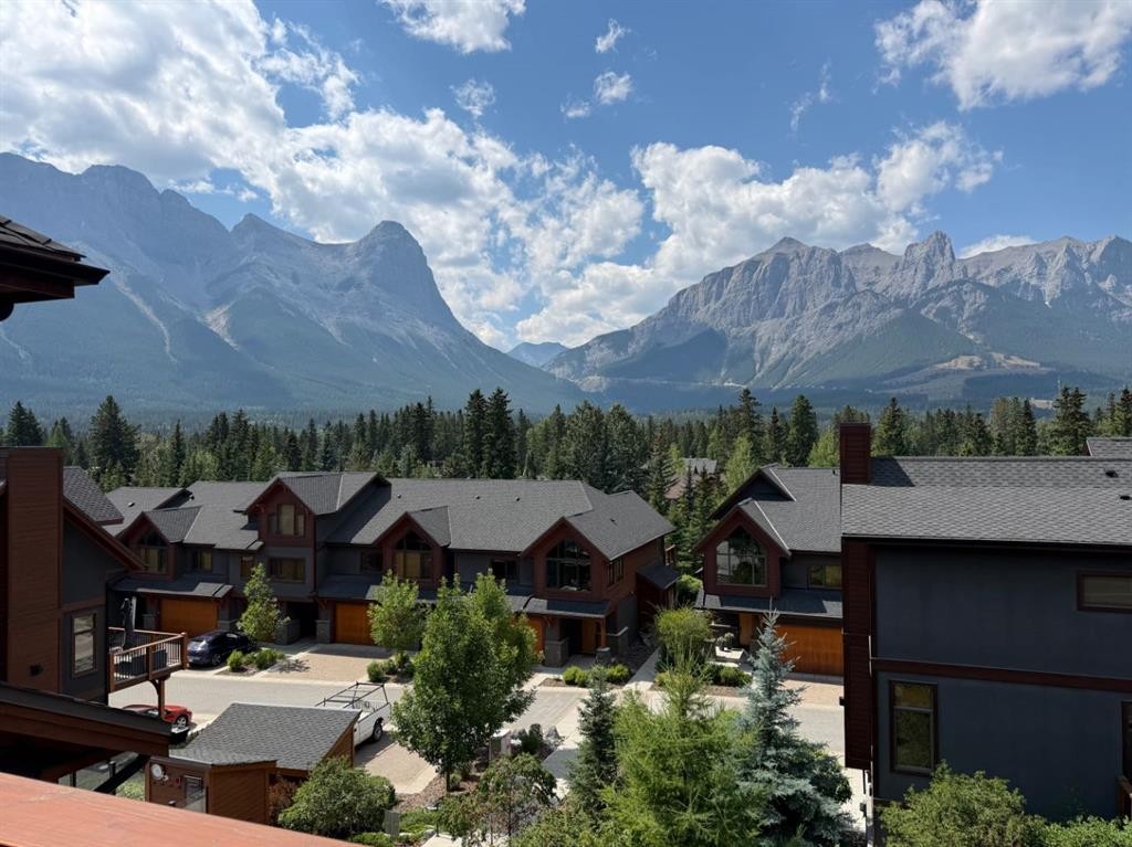 407-707 Spring Creek Drive, Canmore, AB - Outdoor With View
