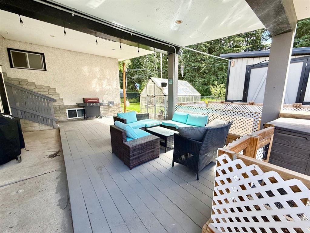 132 Sunwapta Drive, Hinton, AB - Outdoor With Deck Patio Veranda With Exterior