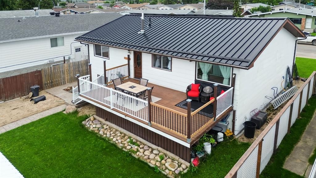 25 Wedow Drive, Whitecourt, AB - Outdoor With Deck Patio Veranda