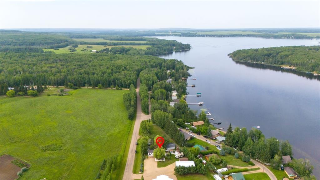816 Baptiste Drive, West Baptiste, AB - Outdoor With Body Of Water With View