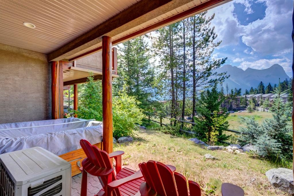 25-300 Eagle Terrace Road, Canmore, AB - Outdoor With Deck Patio Veranda
