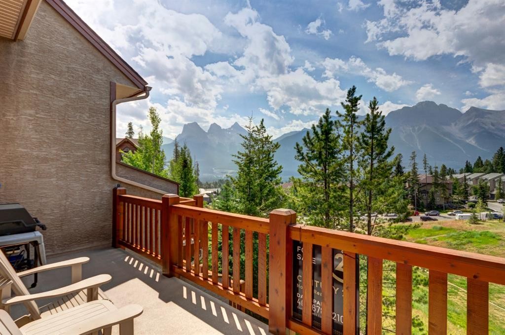 25-300 Eagle Terrace Road, Canmore, AB - Outdoor With Deck Patio Veranda