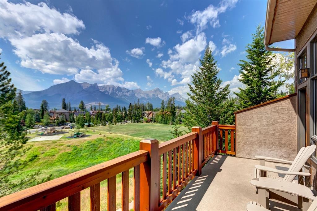 25-300 Eagle Terrace Road, Canmore, AB - Outdoor With Deck Patio Veranda