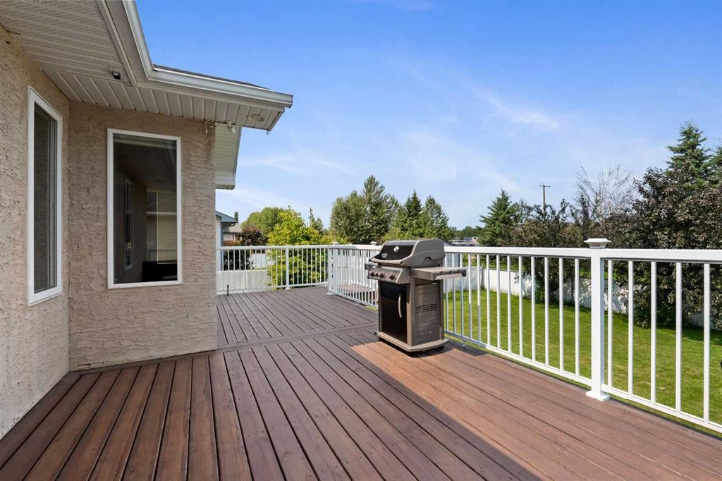 102 Poplar Drive, Whitecourt, AB - Outdoor With Deck Patio Veranda With Exterior